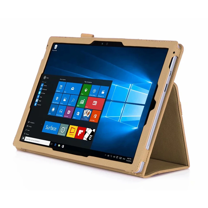 Чехол кошелек для Microsoft Surface Pro чехол из искусственной кожи тонкий 12 3 ''
