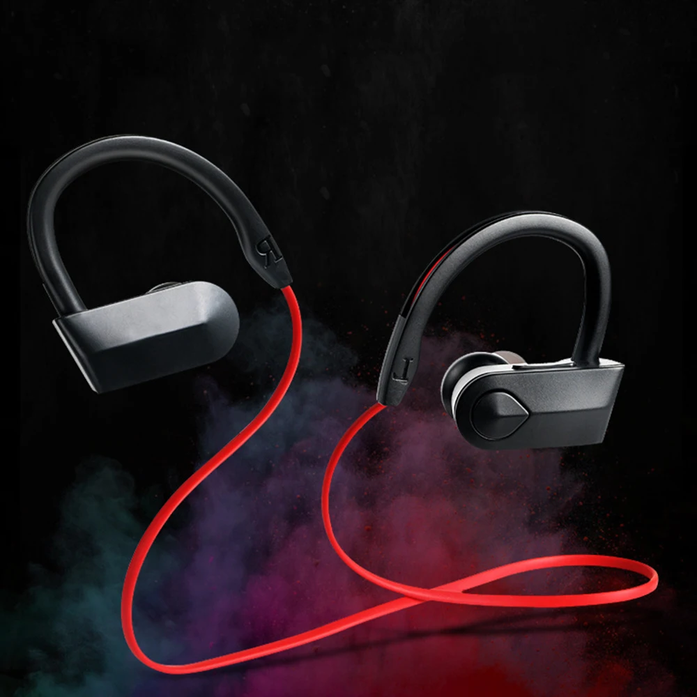 Bluetooth наушники беспроводные Спортивная гарнитура водонепроницаемые бас