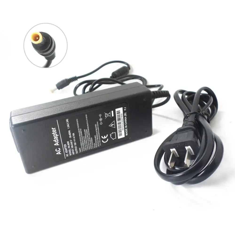 

19V 4.74A AC Adapter Battery Charger For Samsung P20c P25 P28 P29 P30 P35 P40 P50 P60 P200 P210 WY980 Laptop Power Supply Cord
