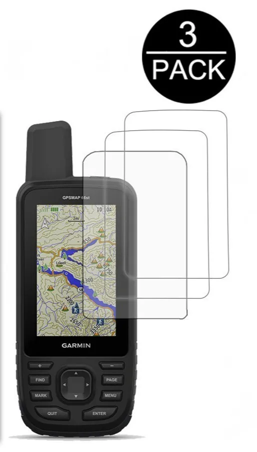 3 упаковки прозрачная защитная пленка для Garmin GPSMap 66S 66ST 66 защита экрана от царапин