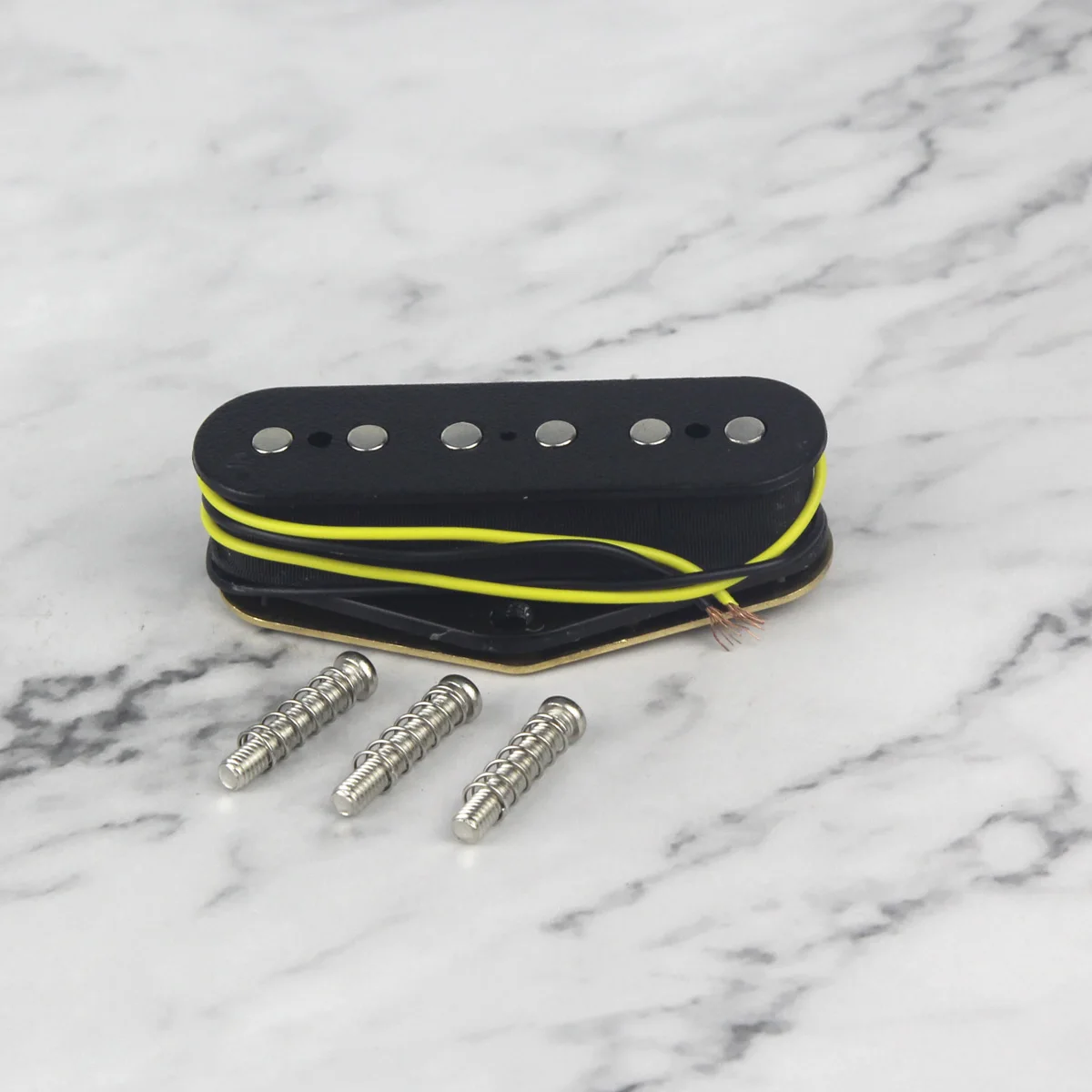 Черный однокатушечный электрогитарный мост FLEOR приемник керамический магнит для