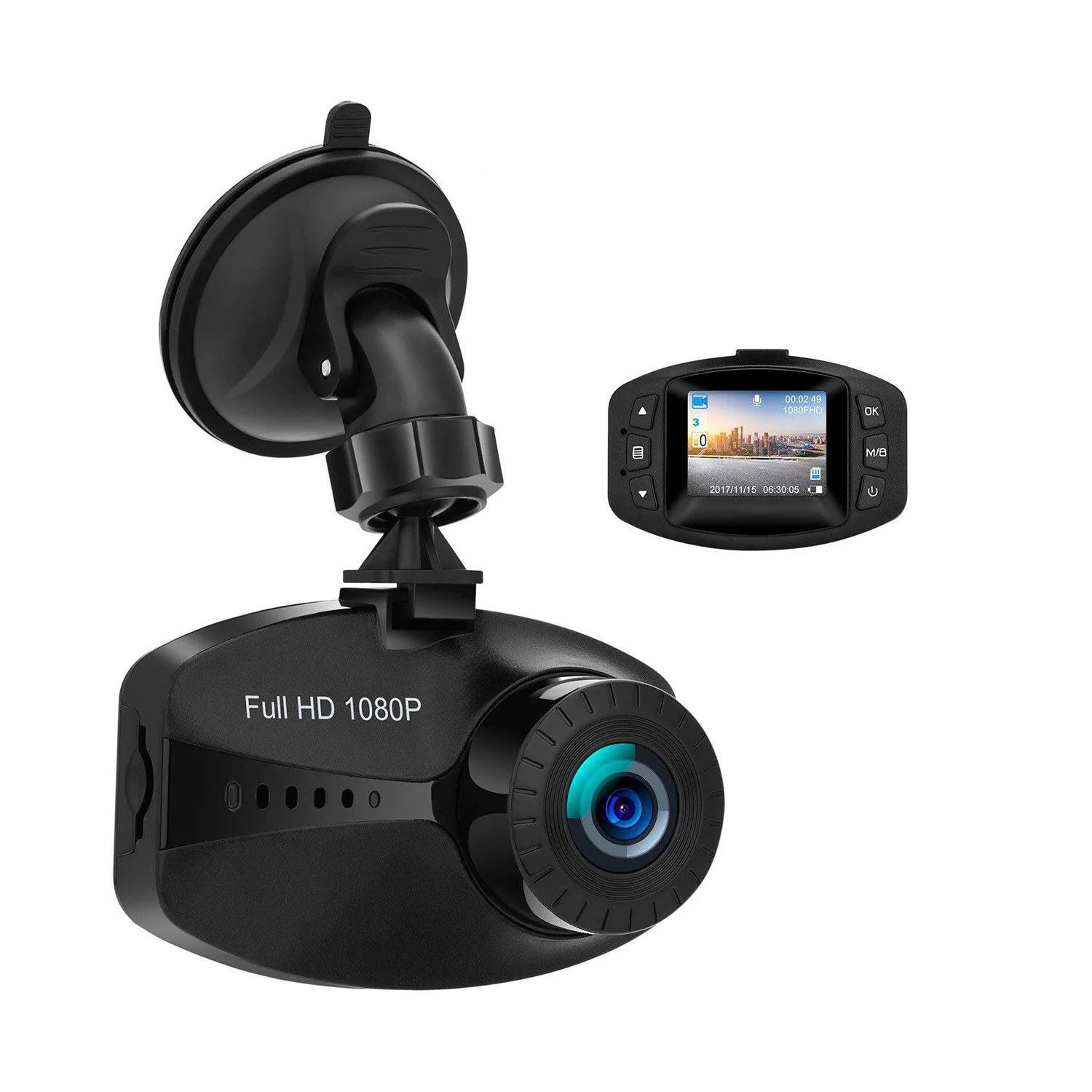 Dash Cam Hd 1080P Автомобильная камера приборной панели с датчиком объективом 650 нм и