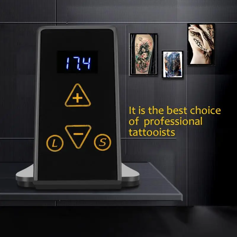 2 типа мини цифровой ЖКД тату машина источник питания для машины педаль