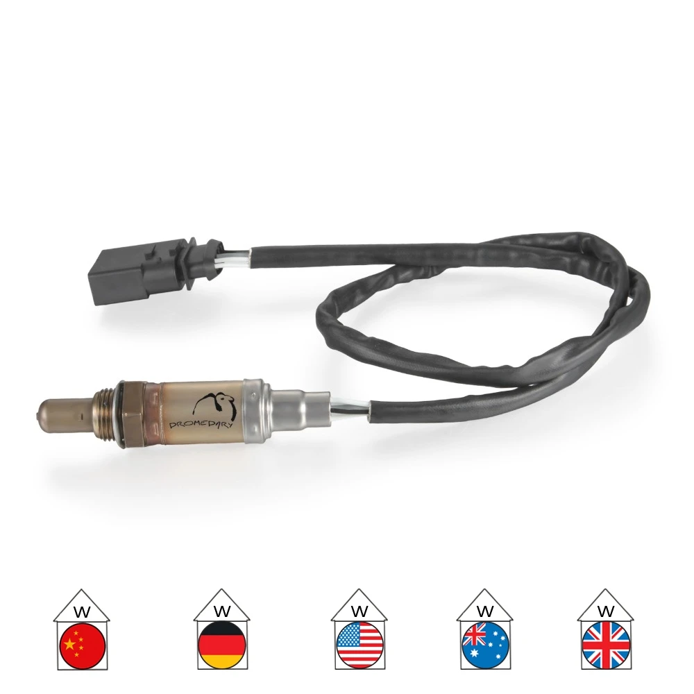 Автомобильный O2 провод лямбда кислородный датчик 4 провода для VolksWagen Bora Golf Mk Lupo Polo