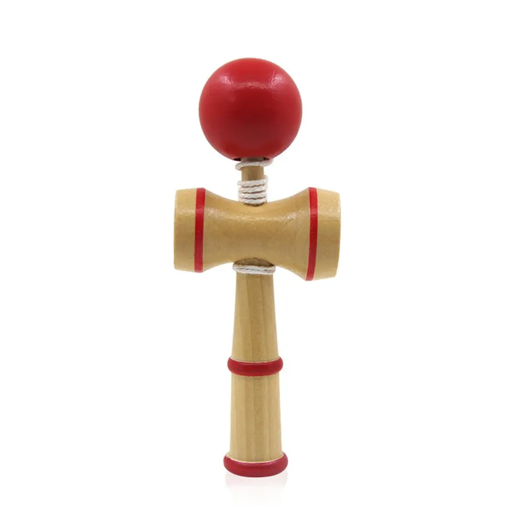 Профессиональный Средний Kid Kendama Coordinate Ball традиционная деревянная игра