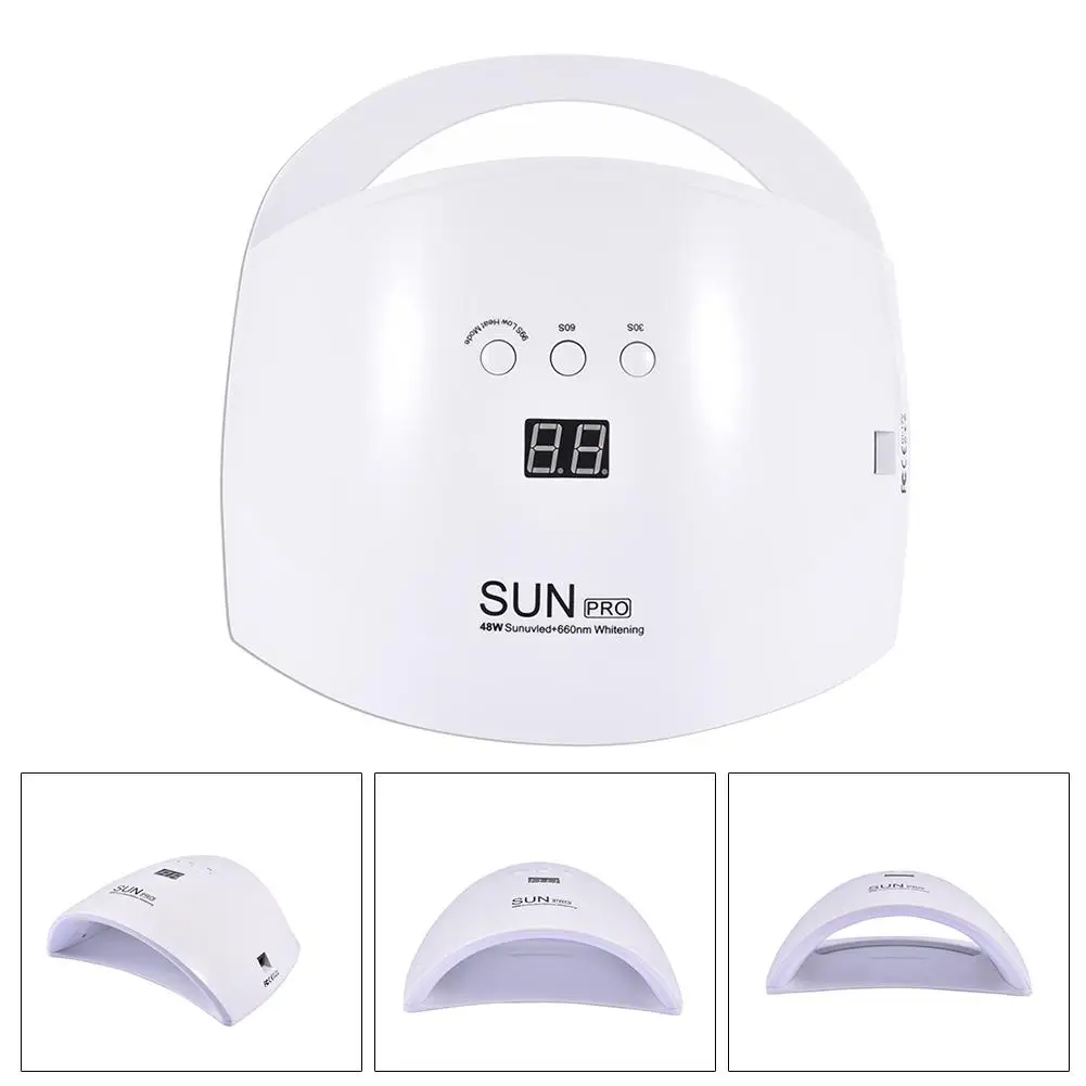 48 Вт светодиодный осушитель для ногтей УФ отверждение Профессиональный всех
