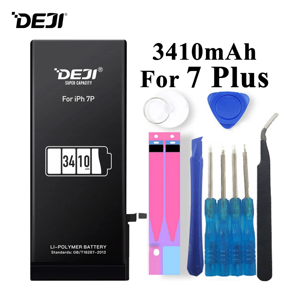 Аккумулятор Deji для iPhone SE 7 Plus 7/7P 1800-3410 мАч встроенный литий-полимерный аккумулятор