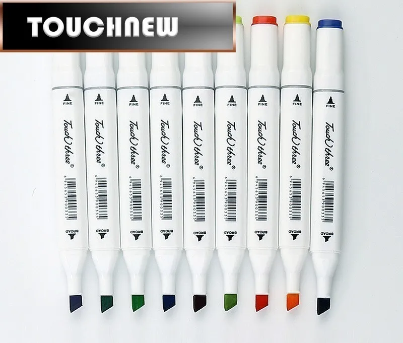 На saleDouble голове ручка студент комиксов живопись Touch качество Товары жирность