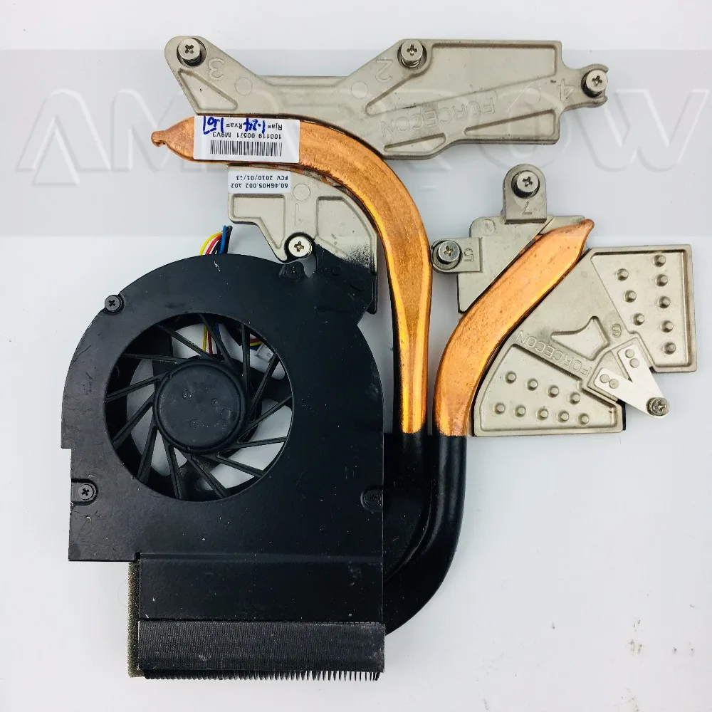 Оригинальный охлаждающий вентилятор для ноутбука acer nv59 60.4GH05.002|Охлаждающие