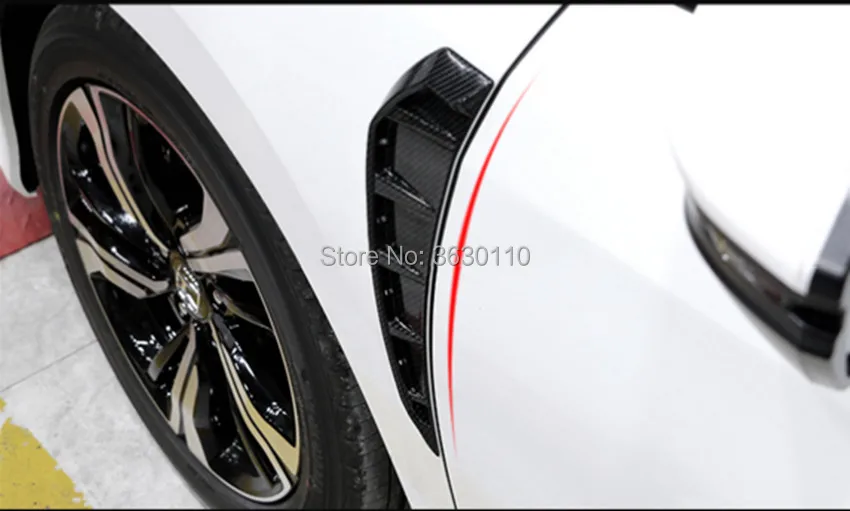Переднее и боковое крыло автомобиля вентиляционного отверстия отделка для Honda