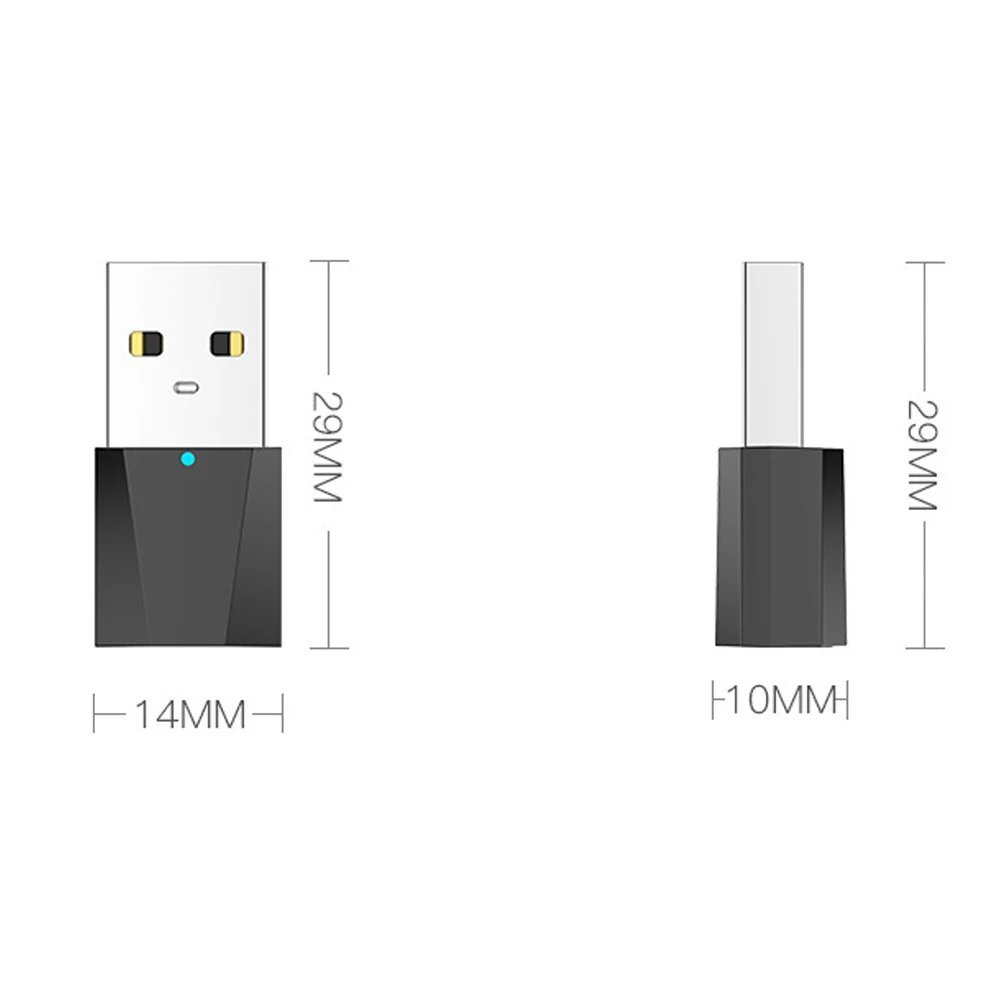 Мини ресивер BT 4 2 USB беспроводной аудио музыкальный стерео адаптер ключ домашние