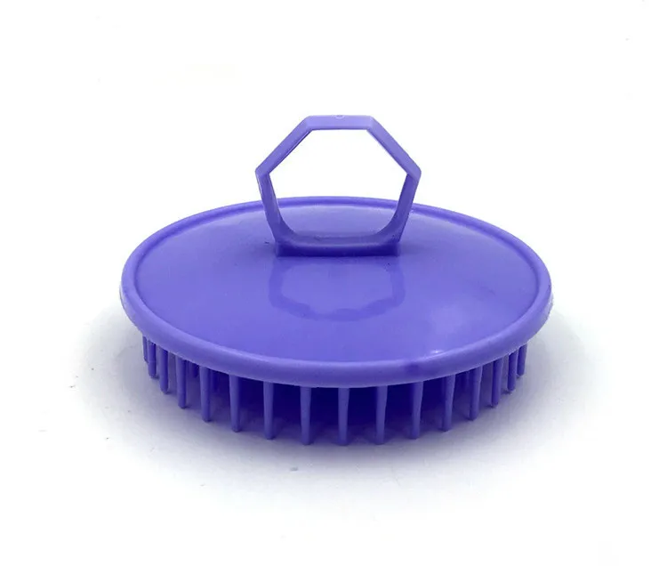 Новый 1 шт. силиконовый шампунь для спа процедур щетка волос массаж головы тела