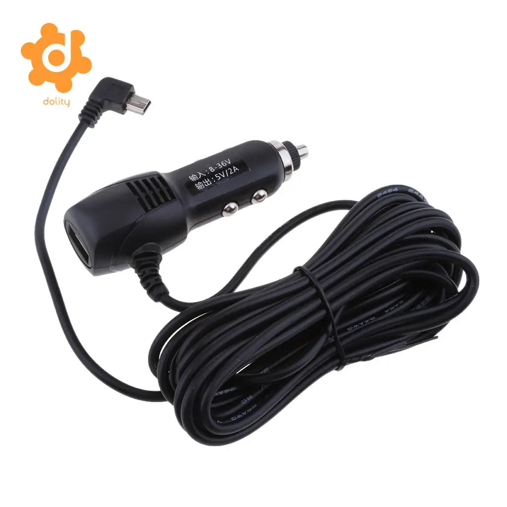 Dolity DC8/36В до 5V2A автомобильное зарядное устройство с быстрой зарядкой мини USB левый