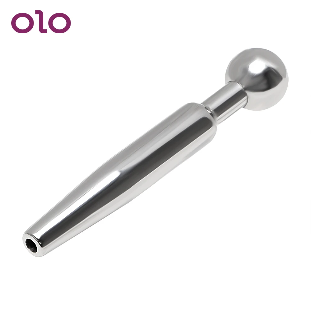 

OLO Penis Plug Catheters Sounds Stainless Steel Urethral Dilators Male Masturbation Horse Eye Stimulation Sex Toys for Men