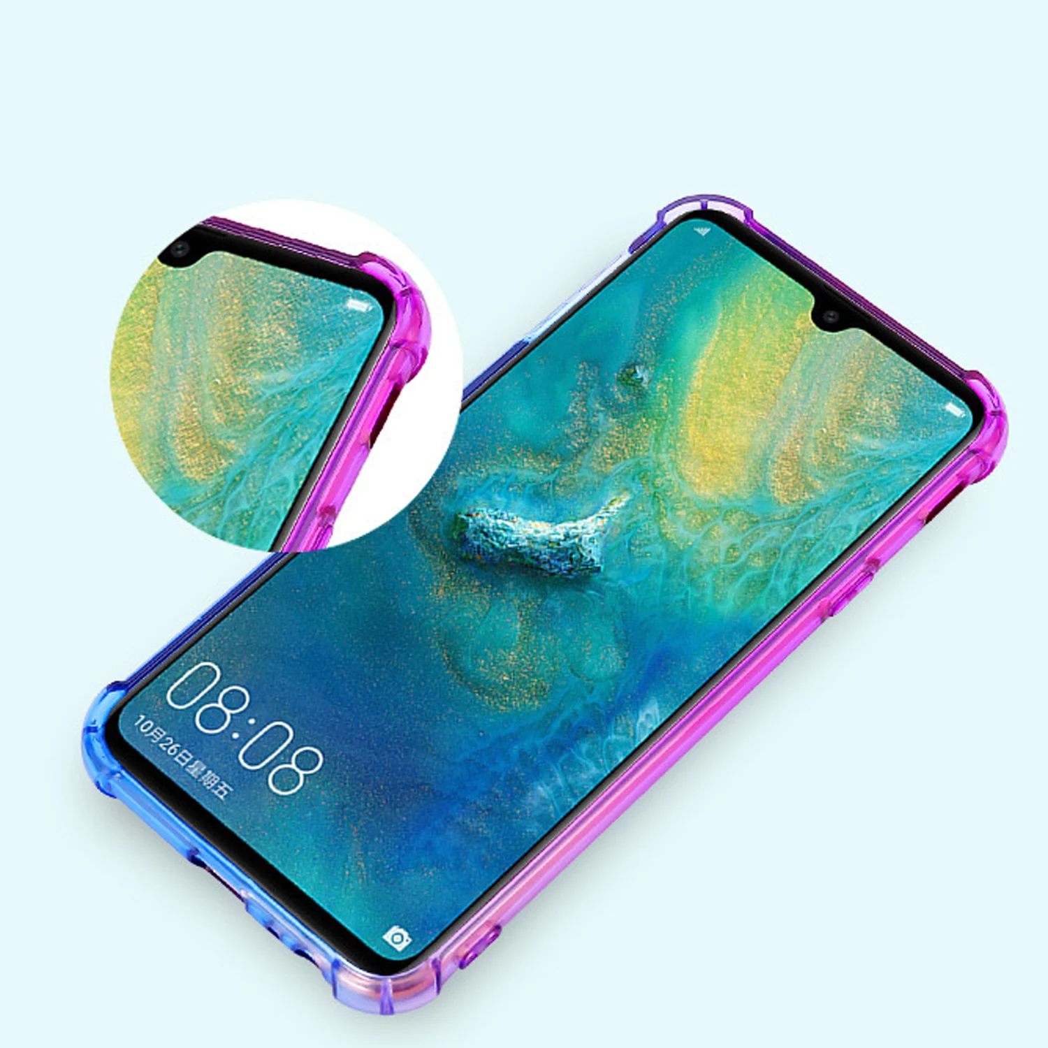 Чехол Love для Huawei Mate 20 Pro P20 P30 Lite Nova 3e 3 4e 3i прозрачный противоударный мягкий чехол 20X