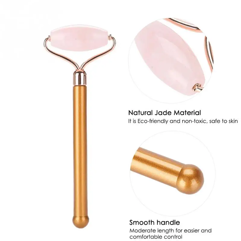 Натуральный нефритовый роликовый массаж для лица тела антивозрастной Guasha