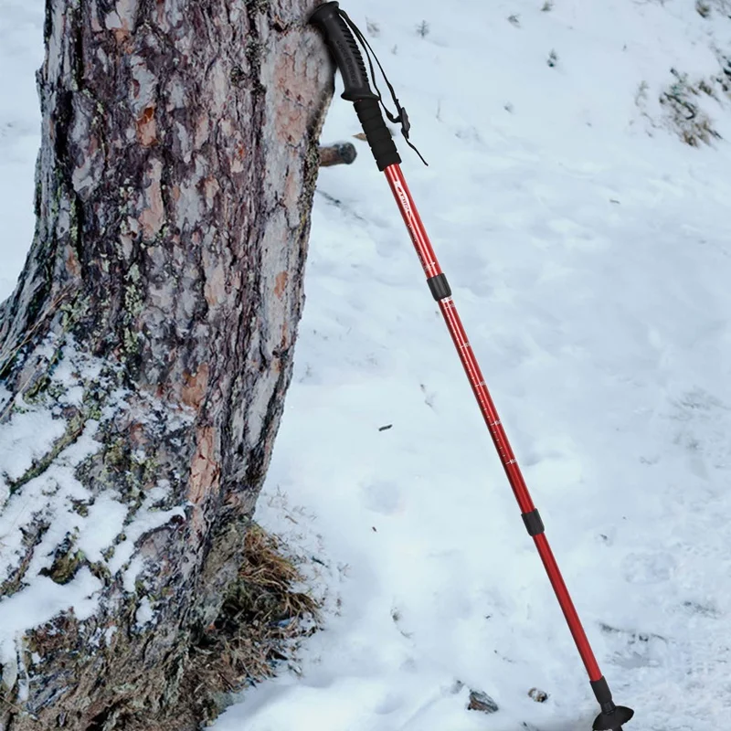 2 шт./лот Треккинговая палка трость алюминиевая лыжная для кемпинга