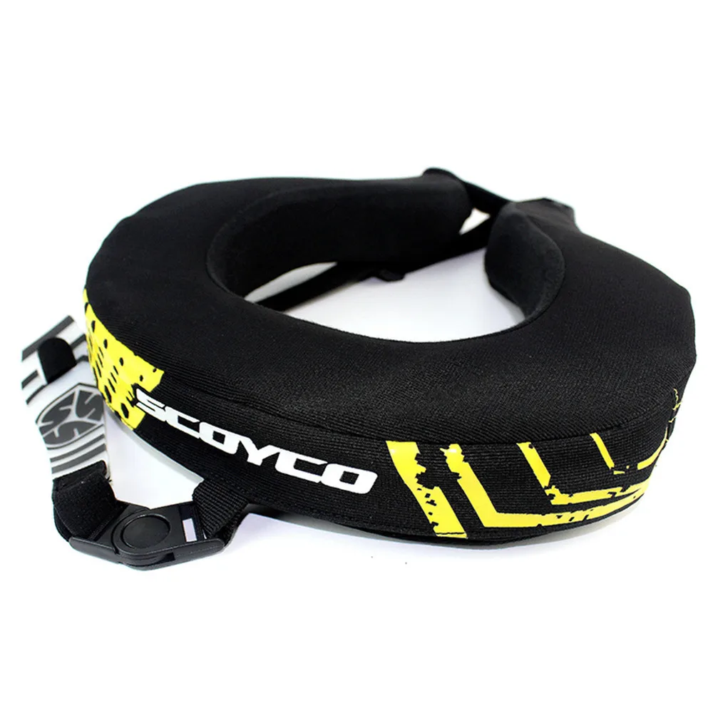 SCOYCO защита для шеи мотоциклетный Кроссовый фиксатор спортивный Dirt Bike MX езды по