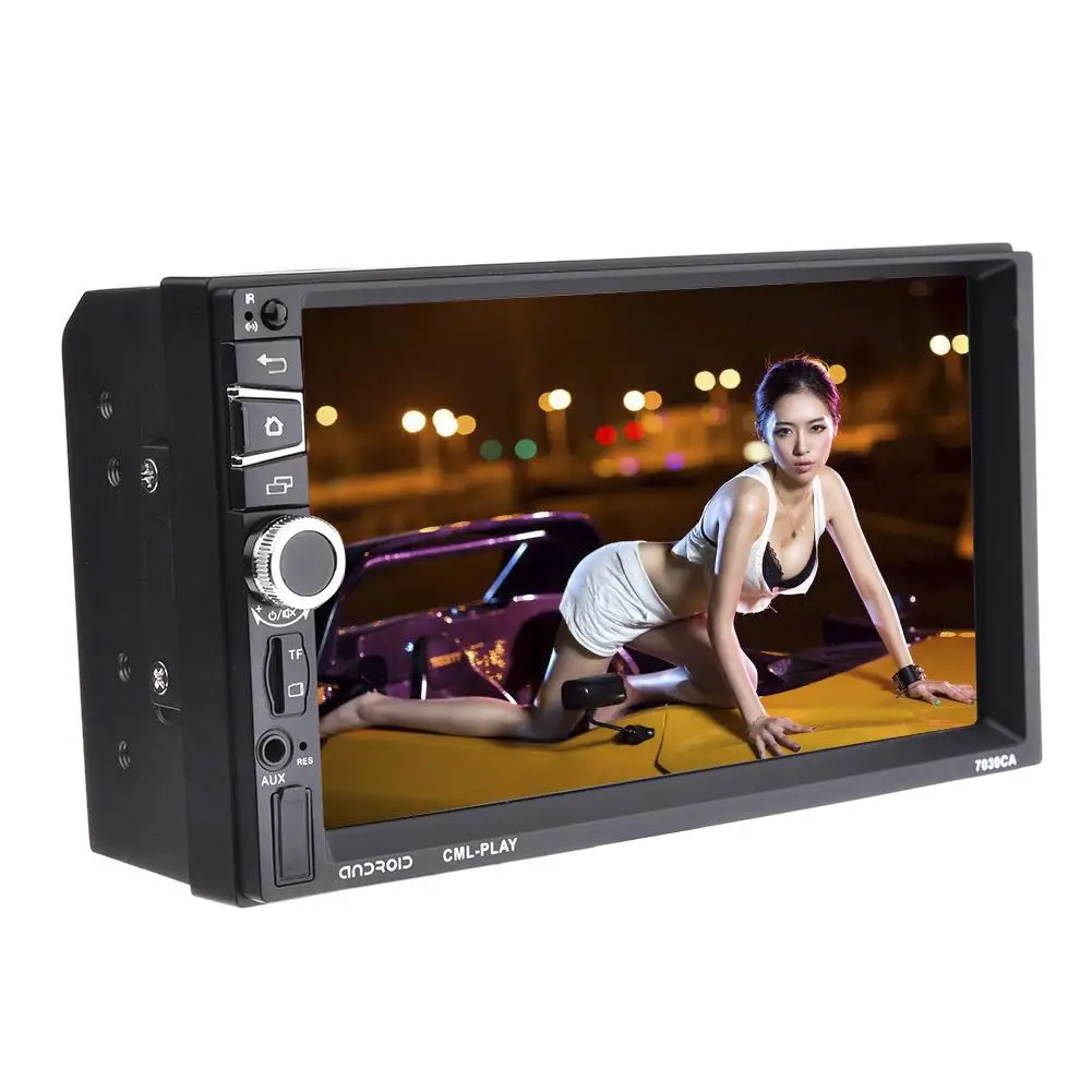 7 дюймов Android 5 1 автомобильный MP5 плеер Full HD 1080P автомобиль 2 Din Bluetooth gps навигатор