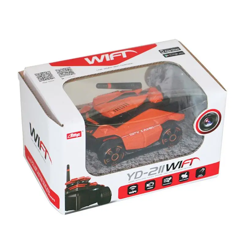 Радиоуправляемый бак ATTOP YD 211 с HD камерой Wi Fi FPV 0 3 МП приложением пультом