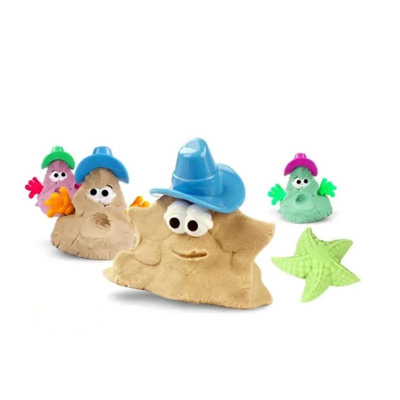 

50g Dynamic Sand Toy Clay Educational Colored Soft Magic Sand Space Outdoor Indoor Arena Play DIY Sand Kids Toys for Children