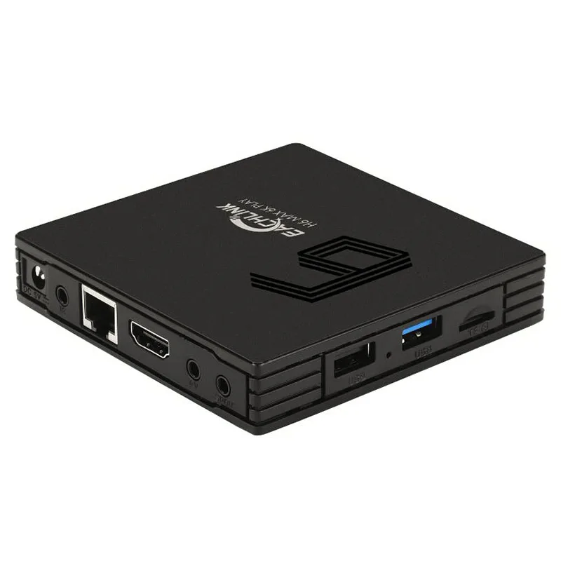 EACHLINK H6 Max Allwinner Android 9 0 ТВ Box 4 Гб Оперативная память 64 Встроенная 2 4G + 5 8 GWiFi 100 Мбит/с