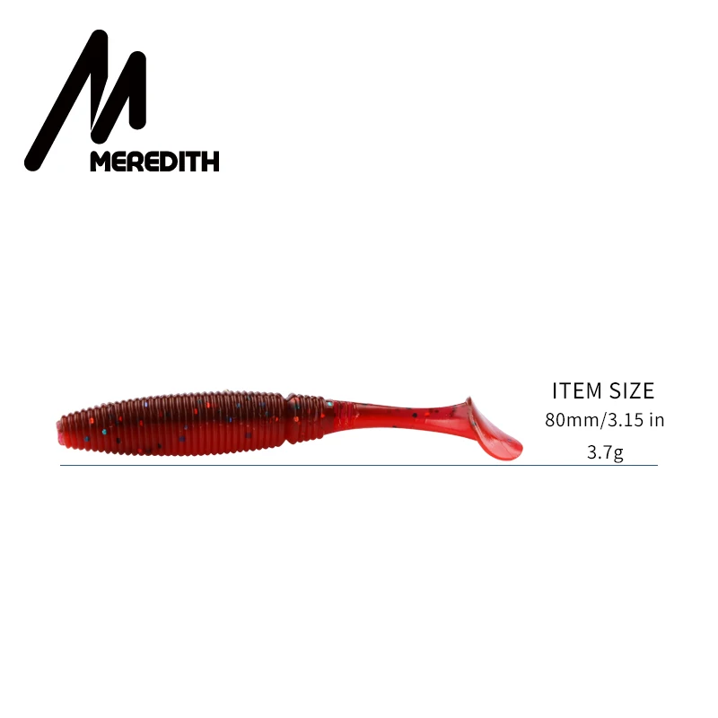 От магазина Meredith 3 15 &quot/8 см 10 шт. Абсолют Minnow приманки для рыбалки весло хвост