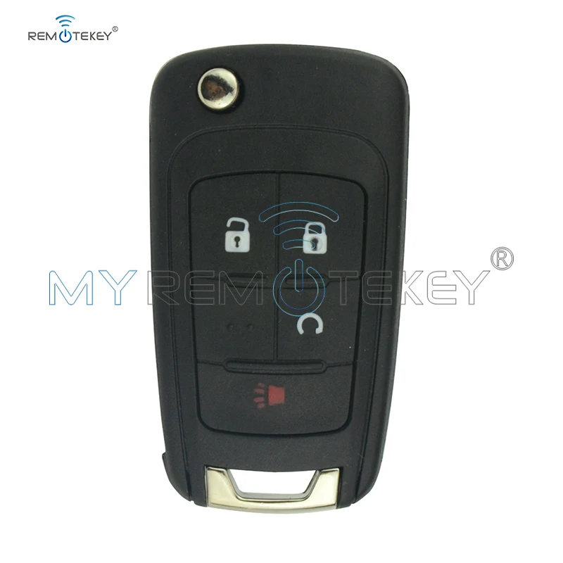 Remtekey OEM #20873620 складной чехол для ключа с дистанционным управлением 3 + 1 кнопка