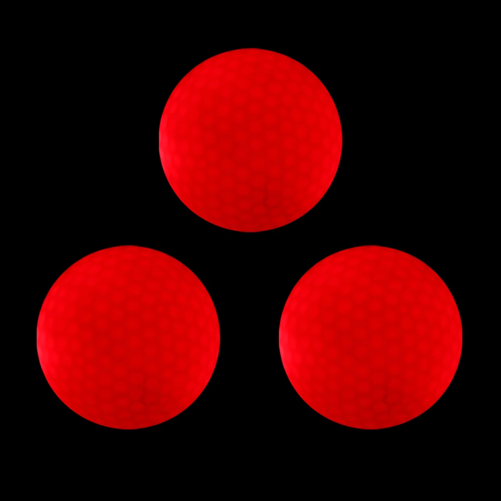 Комплект из 3 предметов светятся в темноте красный светодиодный светильник вверх