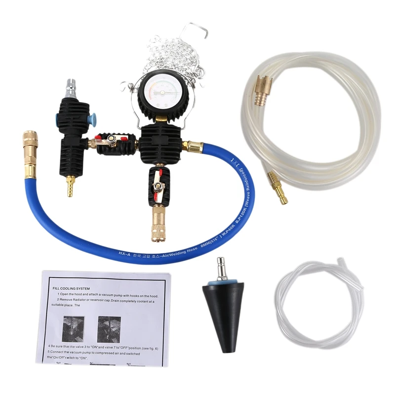 Вакуумная машина для наполнения автомобильного резервуара воды охлаждения