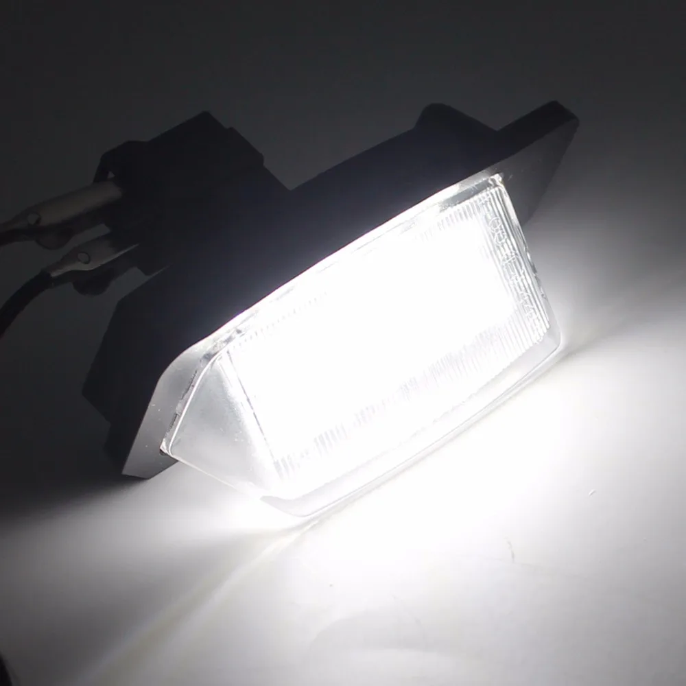 DHBH 2Pcs 12V Led Canbus номерного знака светильник для Mitsubishi Outlander 2006 ~ Lancer Sportback 2008 детали