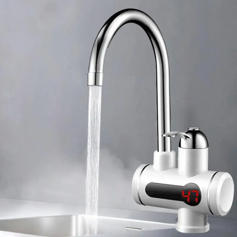 Электрический мгновенный горячий Проточный Нагреватель кран три секунды