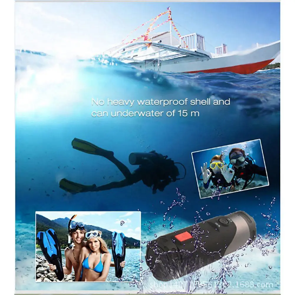 SOOCOO S20WS мини Видеокамера экшн камера 170 градусов широкоугольный объектив