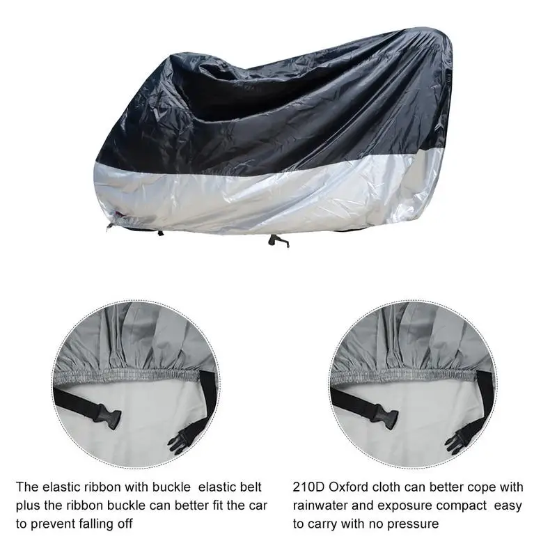 

Motorcycle Cover Bike All Season Waterproof Dustproof Protective Outdoor Indoor Moto Scooter Motorbike Rain Cover