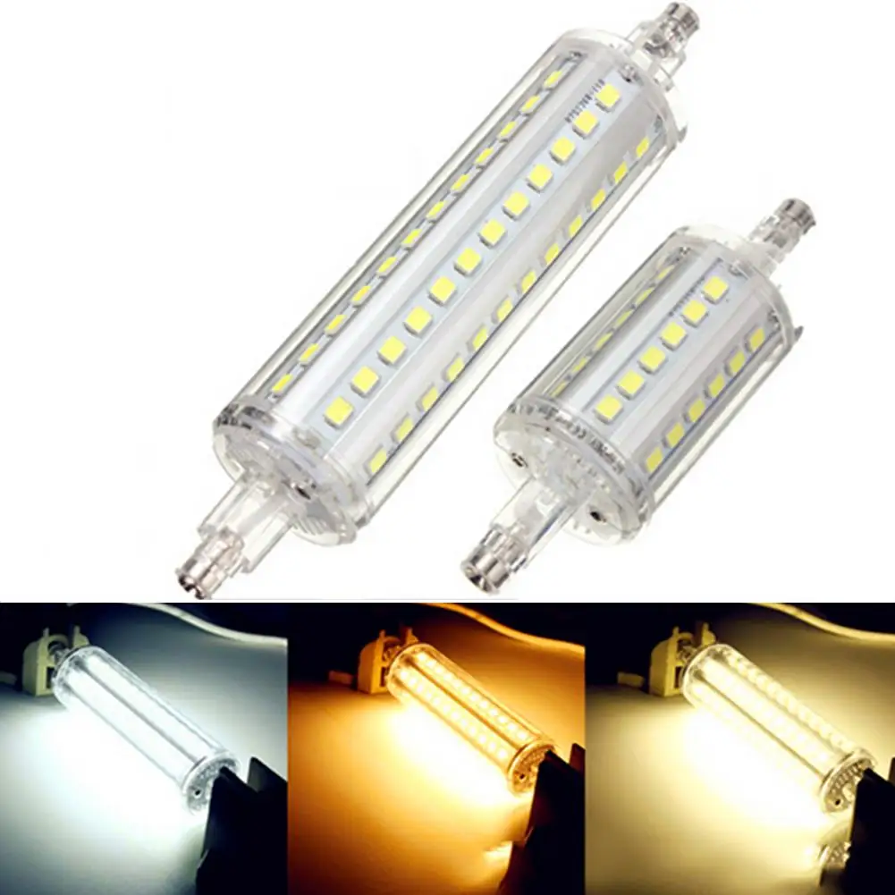 5/10/15 Вт Теплый/белый свет алюминиевый LED R7S прожектор Кукуруза лампы галогенные |