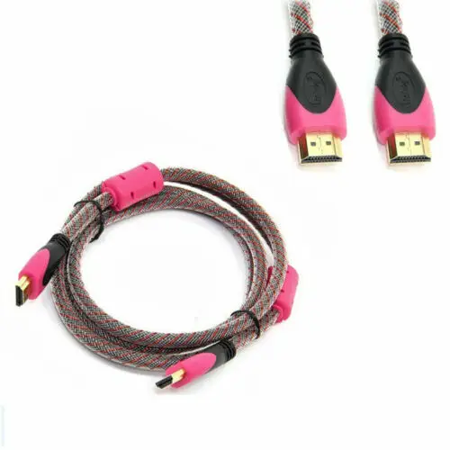 Высокоскоростной кабель HDIM с золотым покрытием 1 5 м/3 м/5 м 1080P HDMI Папа-папа 3D