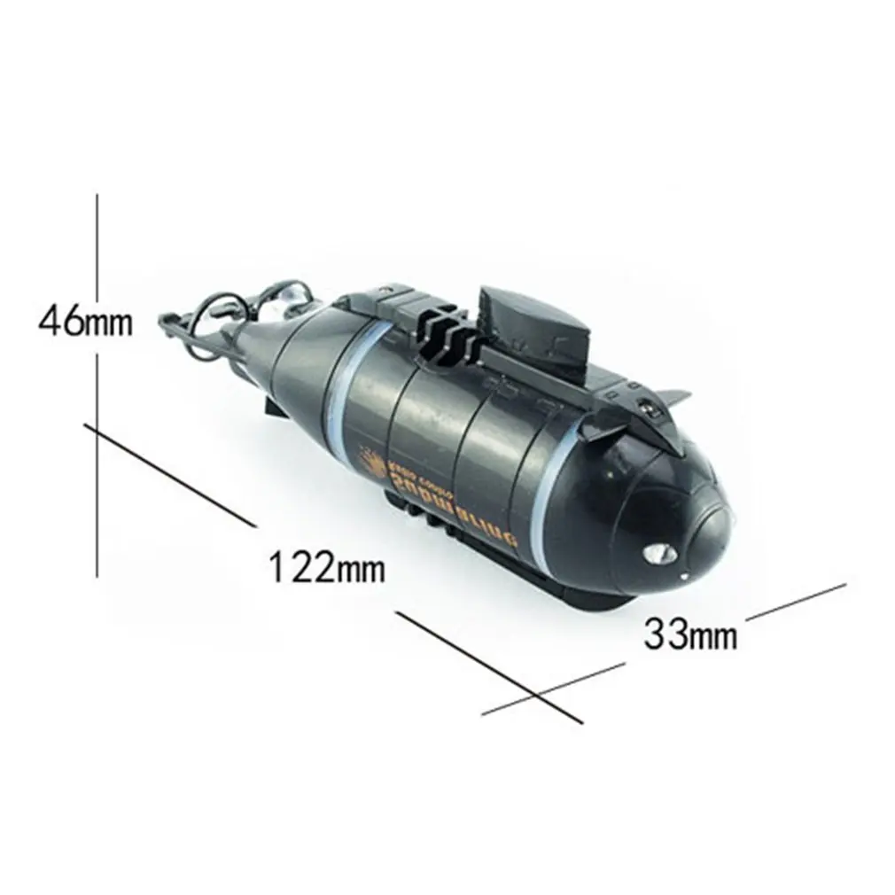 Mini Rc Boat Pigboat Submarine Launch Of Remote Control Simulation Model Toy Radio Wireless |