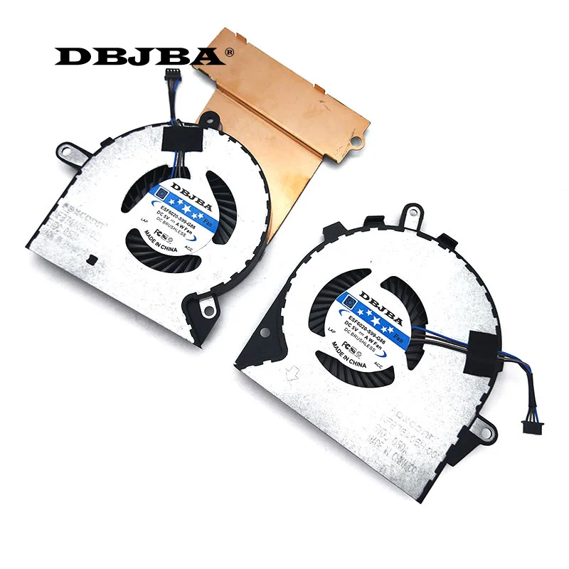 Новинка для HP Omen 15 CE CE000 CE010CA CE020CA CE030CA CE051NR NFB76A05H 001 929455 & 929456 CPU GPU Fan|Охлаждающие