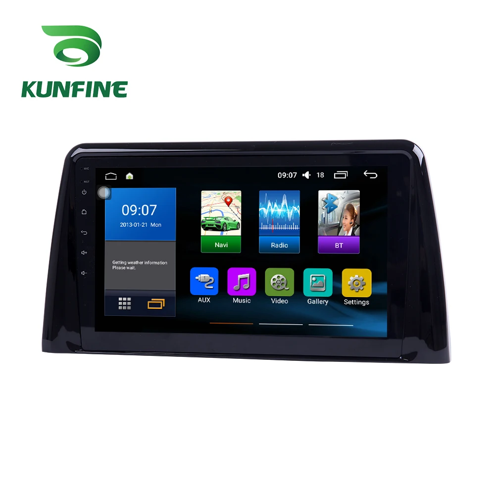 Восьмиядерный 1024*600 Android 8 1 автомобильный DVD GPS навигационный плеер Deckless стерео для