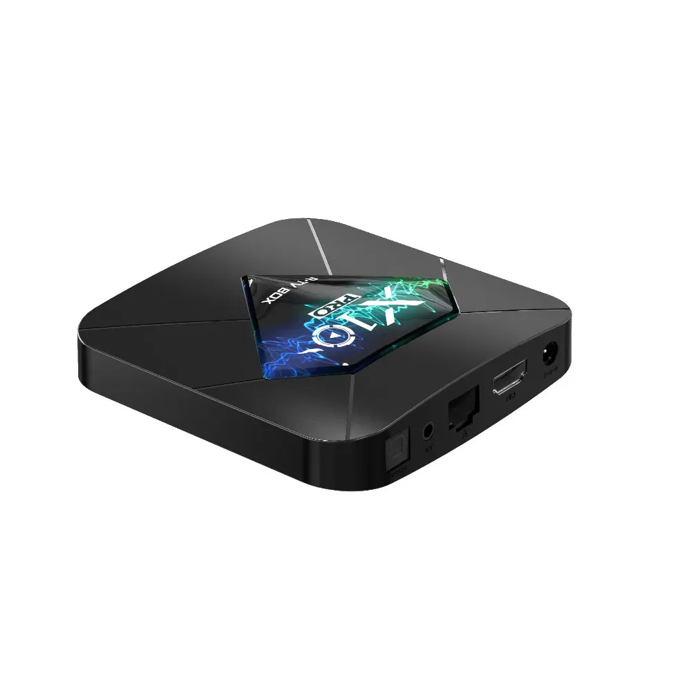 LEORY R TV Box X10 2 ГБ 16 Android 7 1 S905W 100 м LAN WIFI bluetooth 4 0 4K H.265 VP9 телеприставка 4G/5 0G