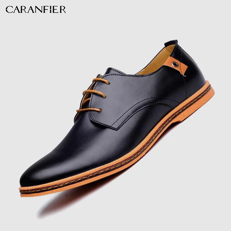 

CARANFIER/Мужская обувь; Оксфорды из искусственной кожи; Деловая Мужская обувь; Высококачественная мягкая Повседневная дышащая мужская обувь н...