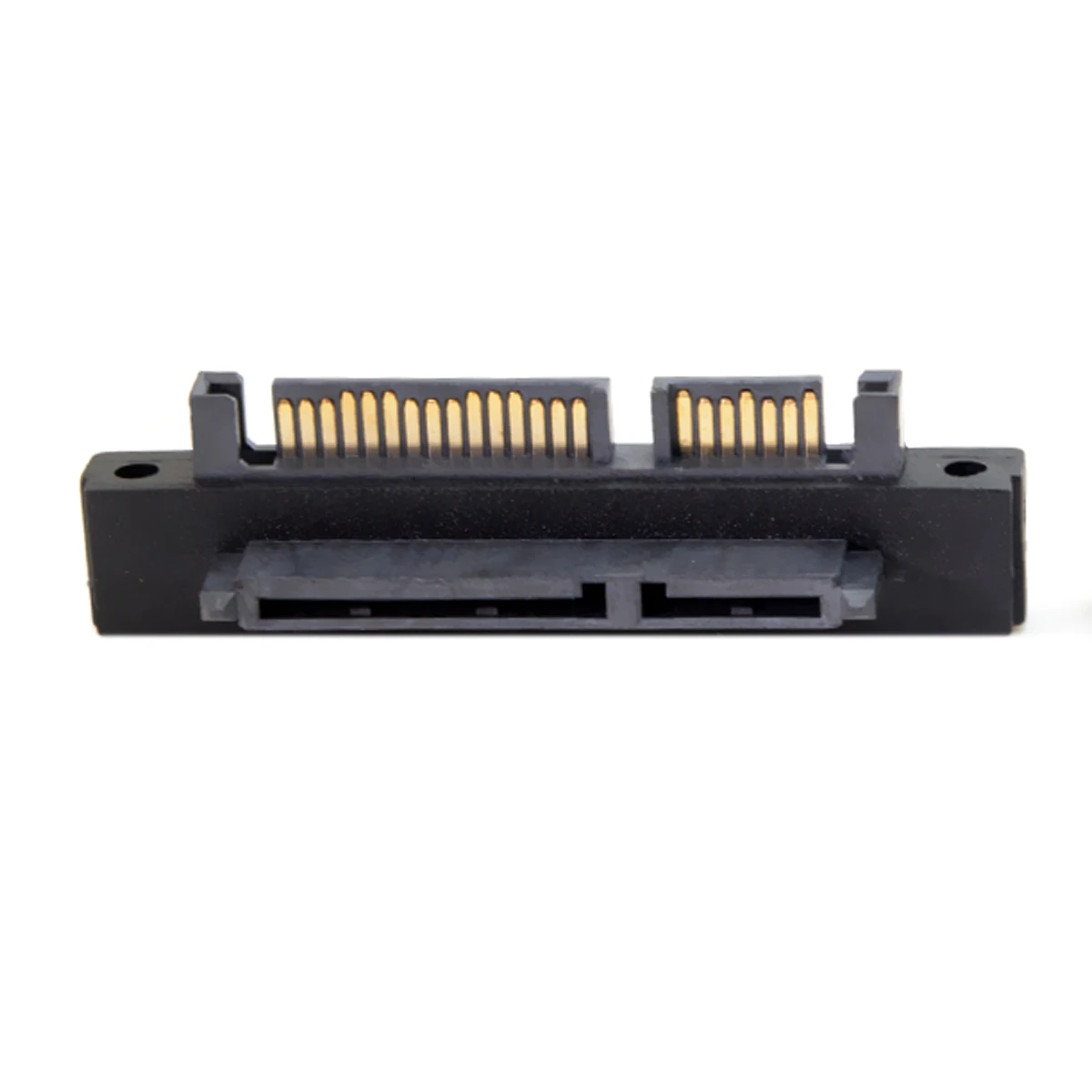 Chenyang 90 Degree Up Angled SATA 22Pin 7+15 Male to Female Extension Convertor Adapter | Компьютеры и офис