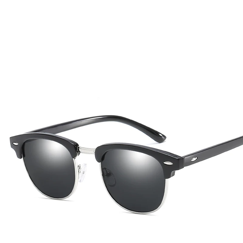 Fashion Half Frame Sunglasses Women Men Brand Designer 2018 Luxury Mirror Sun Glasses for Oculos De Sol Feminino|brand sun glasses|designer
