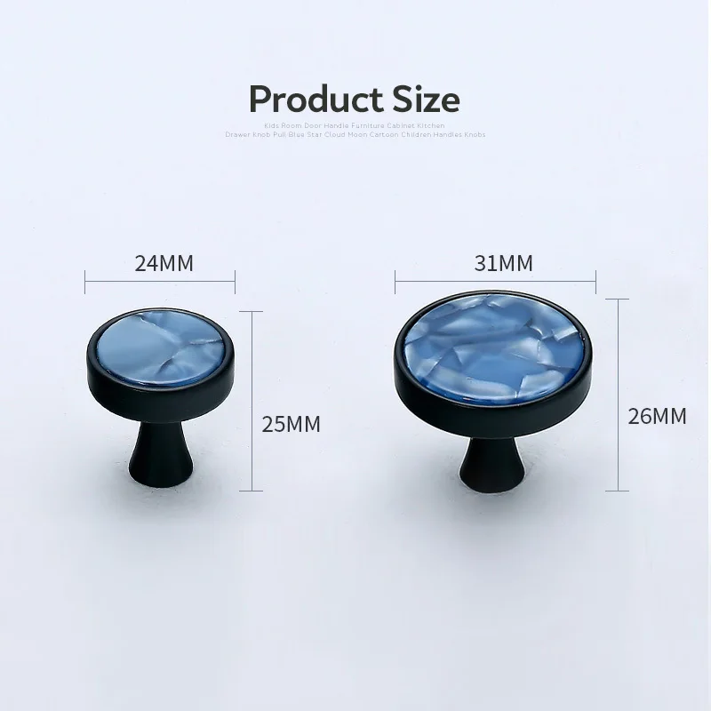 Ручки и ручки для кухонного шкафа мебели из цинкового сплава с мраморной Веной