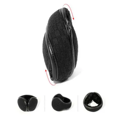 

Unisex Plush Earwarmers Winter Soft Solid Thicken Women Men Ear Warmer Earmuffs