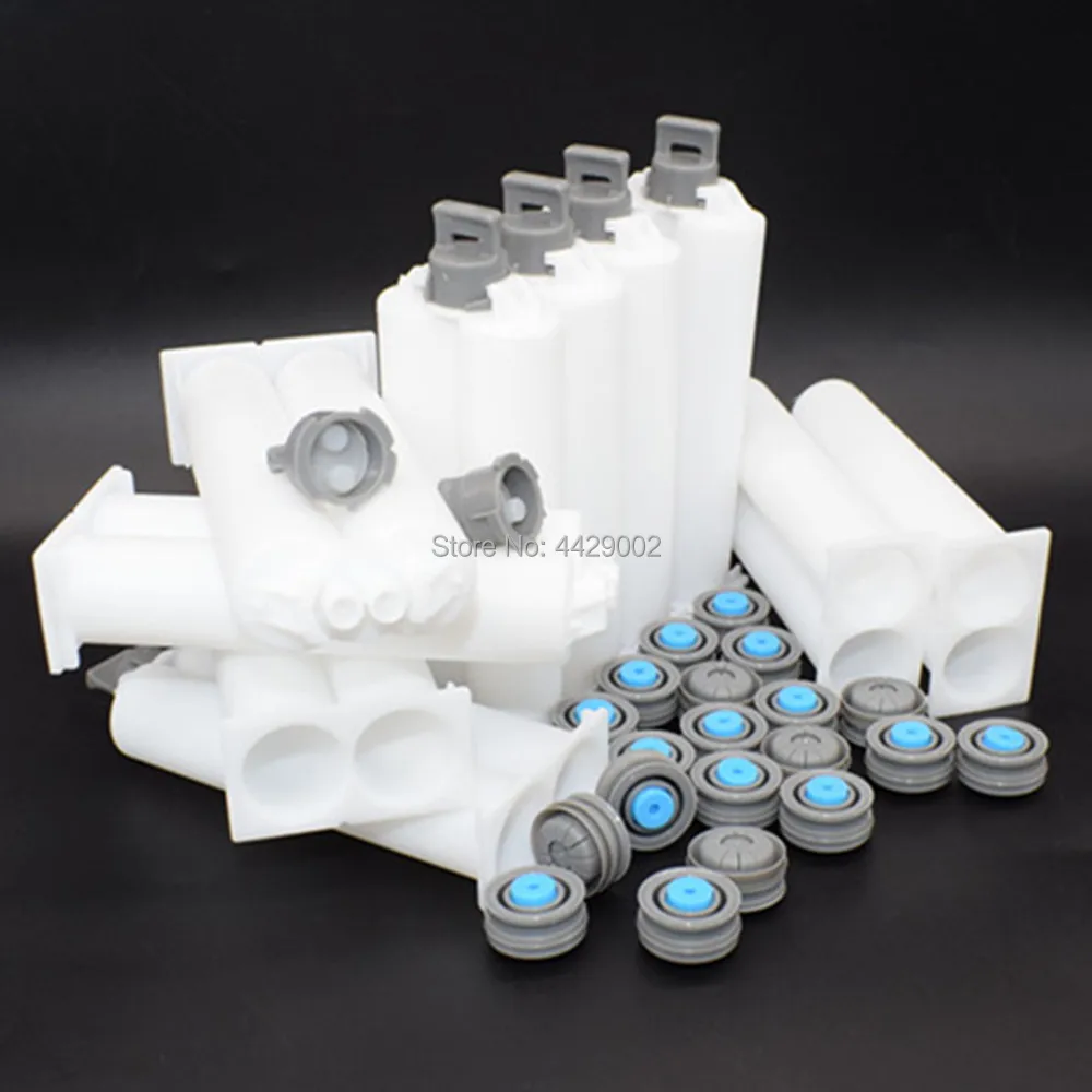 

10pcs 50ml 1:1 AB Glue Epoxy Resin Gun Cartridge Epoxies Acrylic Adhesive Cartridges Tube Empty