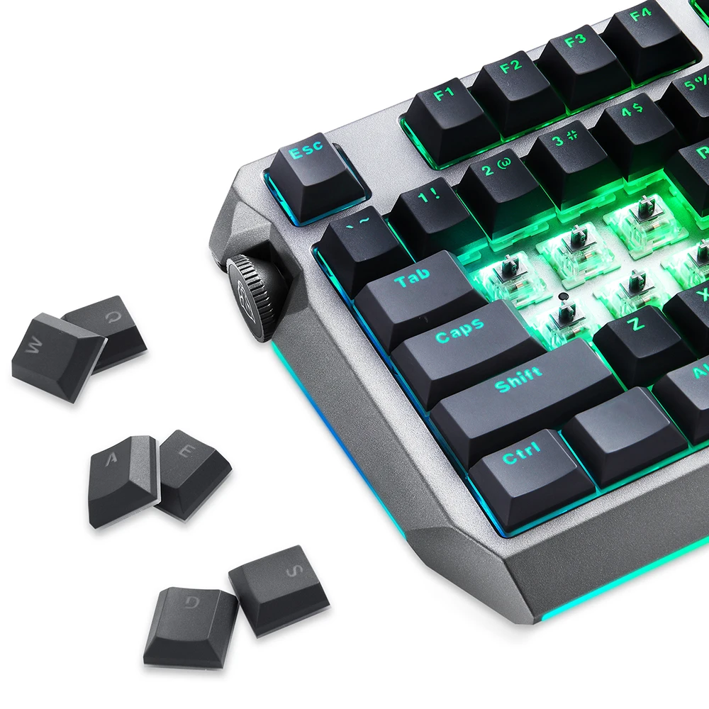 Оригинальная MOTOSPEED CK80 USB Проводная игровая механическая клавиатура RGB подсветка