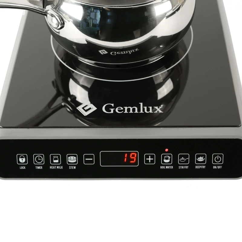 Плита электрическая GEMLUX GL IP50A (Мощность 2000 Вт 1 конфорка ЖК дисплей таймер 10