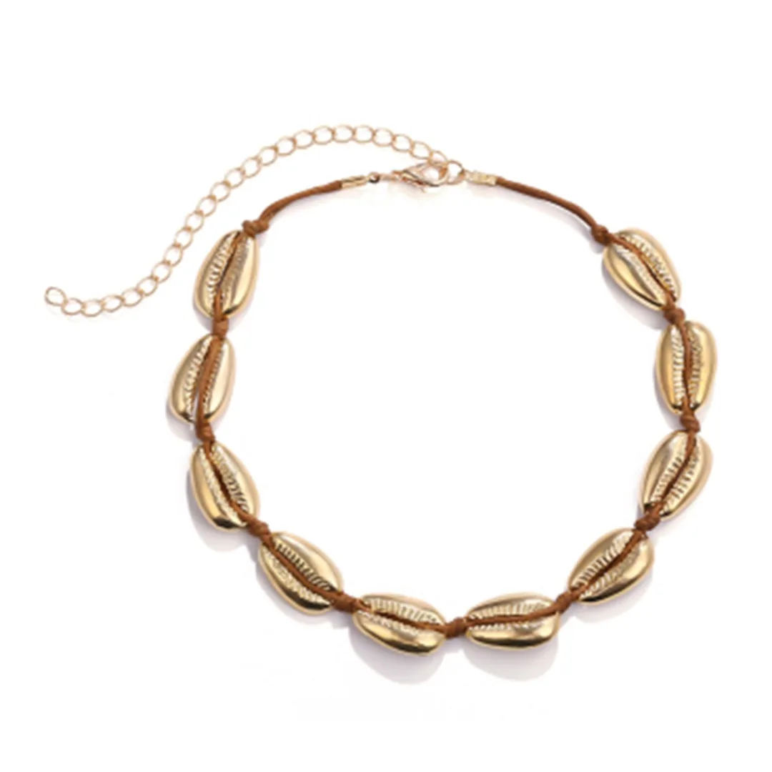 Shellhard богемное стильное Сексуальное Женское пляжное ожерелье в виде морской