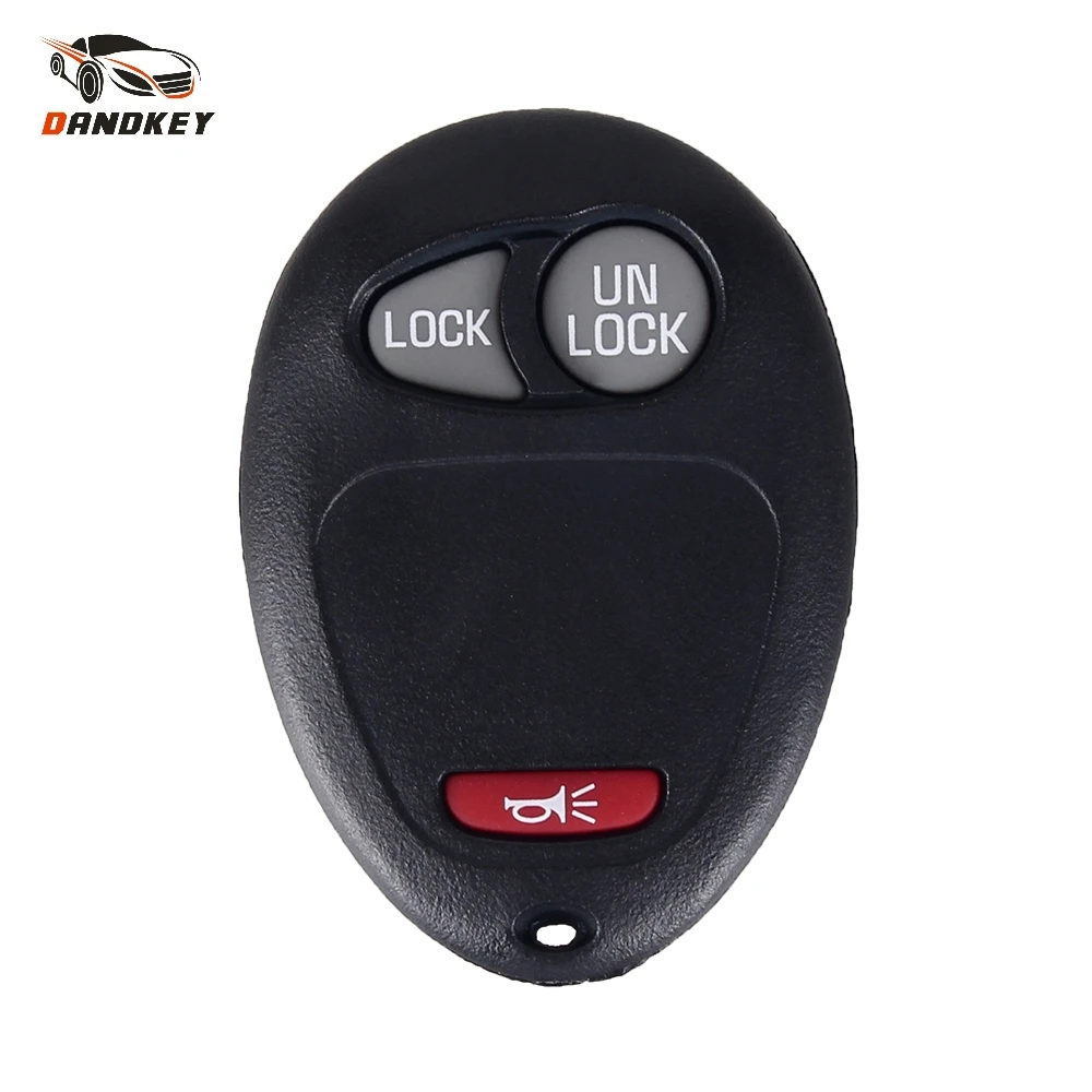 Dandkey замена 3 кнопки смарт чехол для ключей оболочка Fob Buick Century Pontiac Aztek Grand Prix Oldsmobile